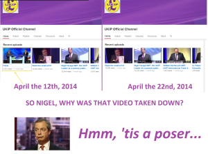 Why was this video removed, UKIP?